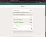 RUGIET10 coupon verification screenshot