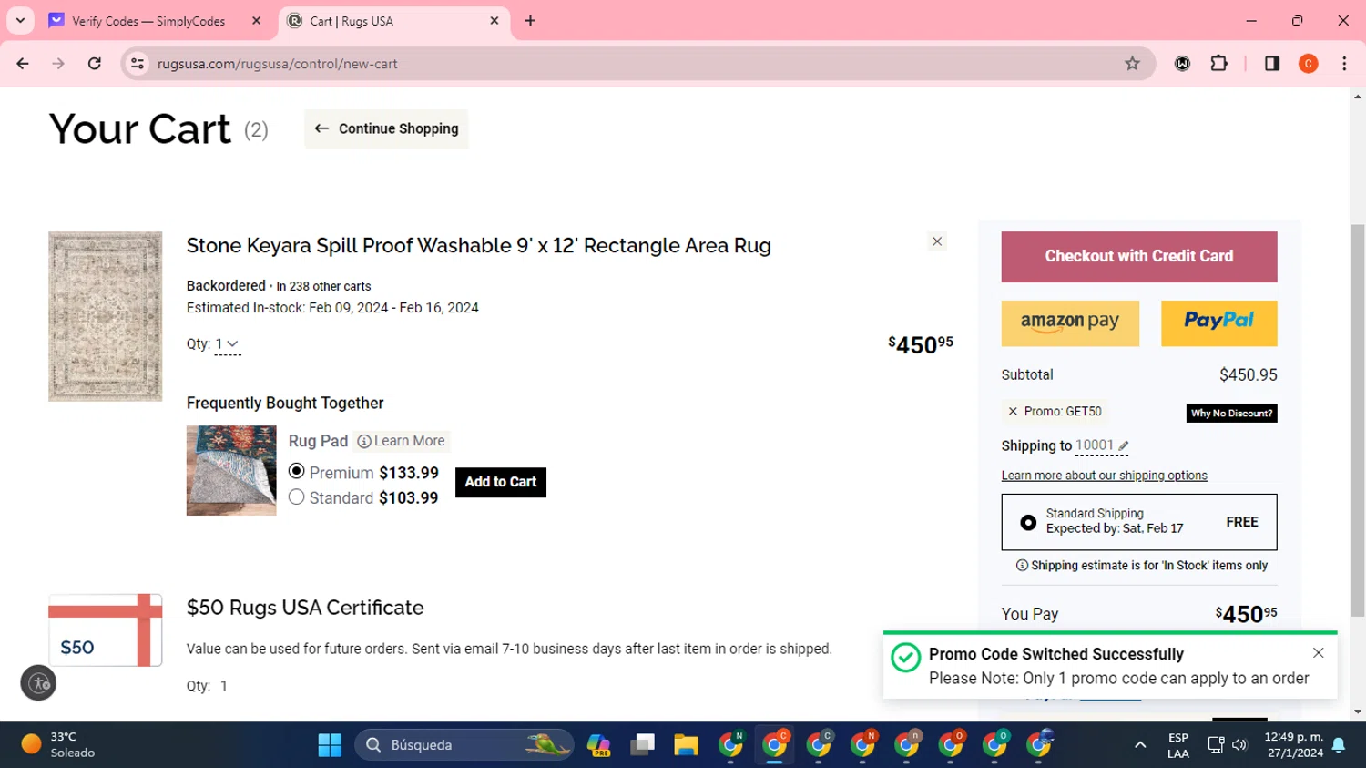 Rugs USA Promo Codes 4 Off February 2024