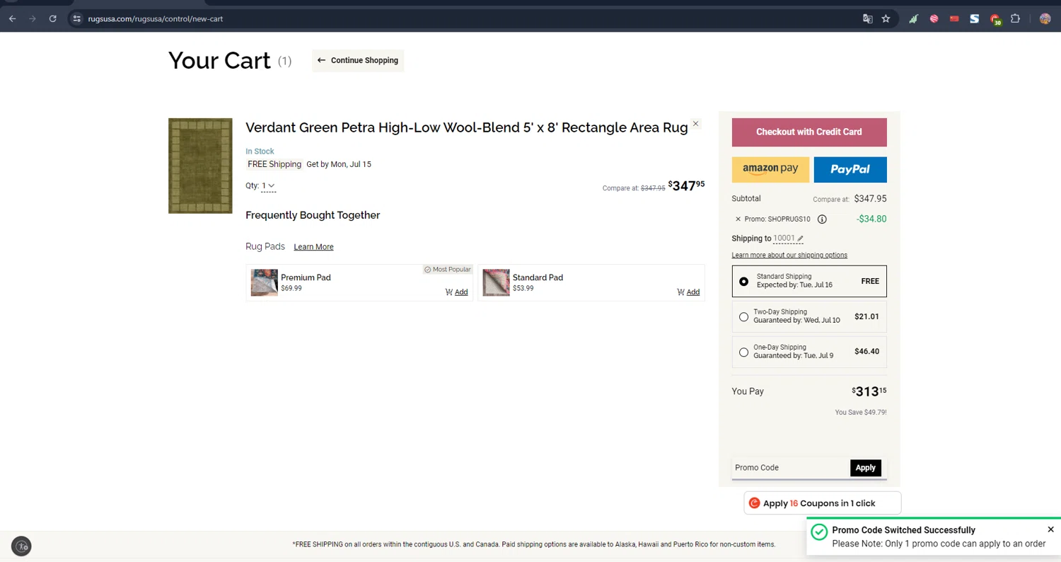 Rugs USA Promo Codes 50 Off September 2024