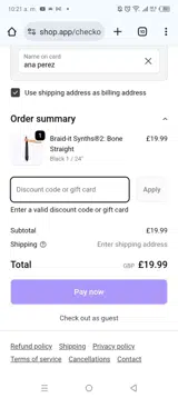 MIKAI15 coupon verification screenshot