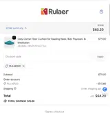 rulaer20 coupon verification screenshot