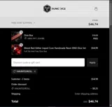 Runic Dice coupon verification screenshot