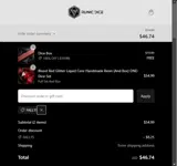 Runic Dice coupon verification screenshot