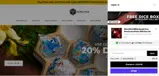 Runic Dice coupon verification screenshot