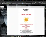 Runner's Edge coupon verification screenshot