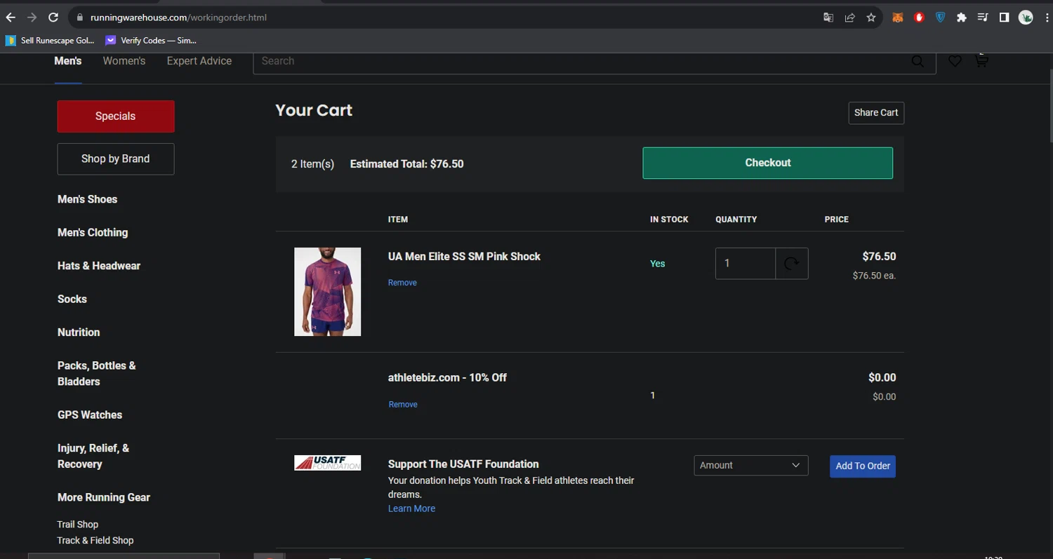 Running Warehouse Promo Codes 30 Off 11 2023