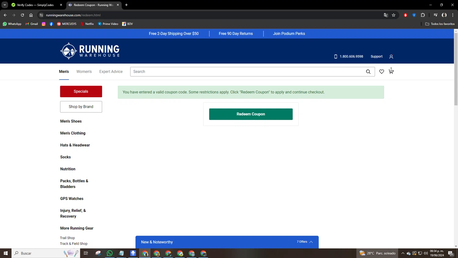 Running Warehouse Promo Codes 20 Off July 2024