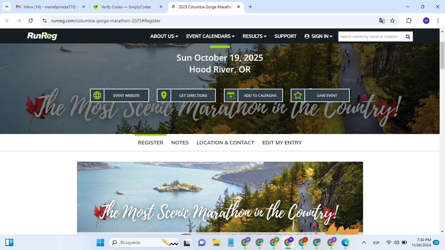 RunReg checkout page showing RunReg coupon code box | Screenshot taken by SimplyCodes community member on Nov 27, 2024