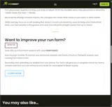 RUNFORM20 coupon verification screenshot