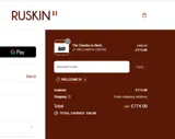 WELCOME10 coupon verification screenshot
