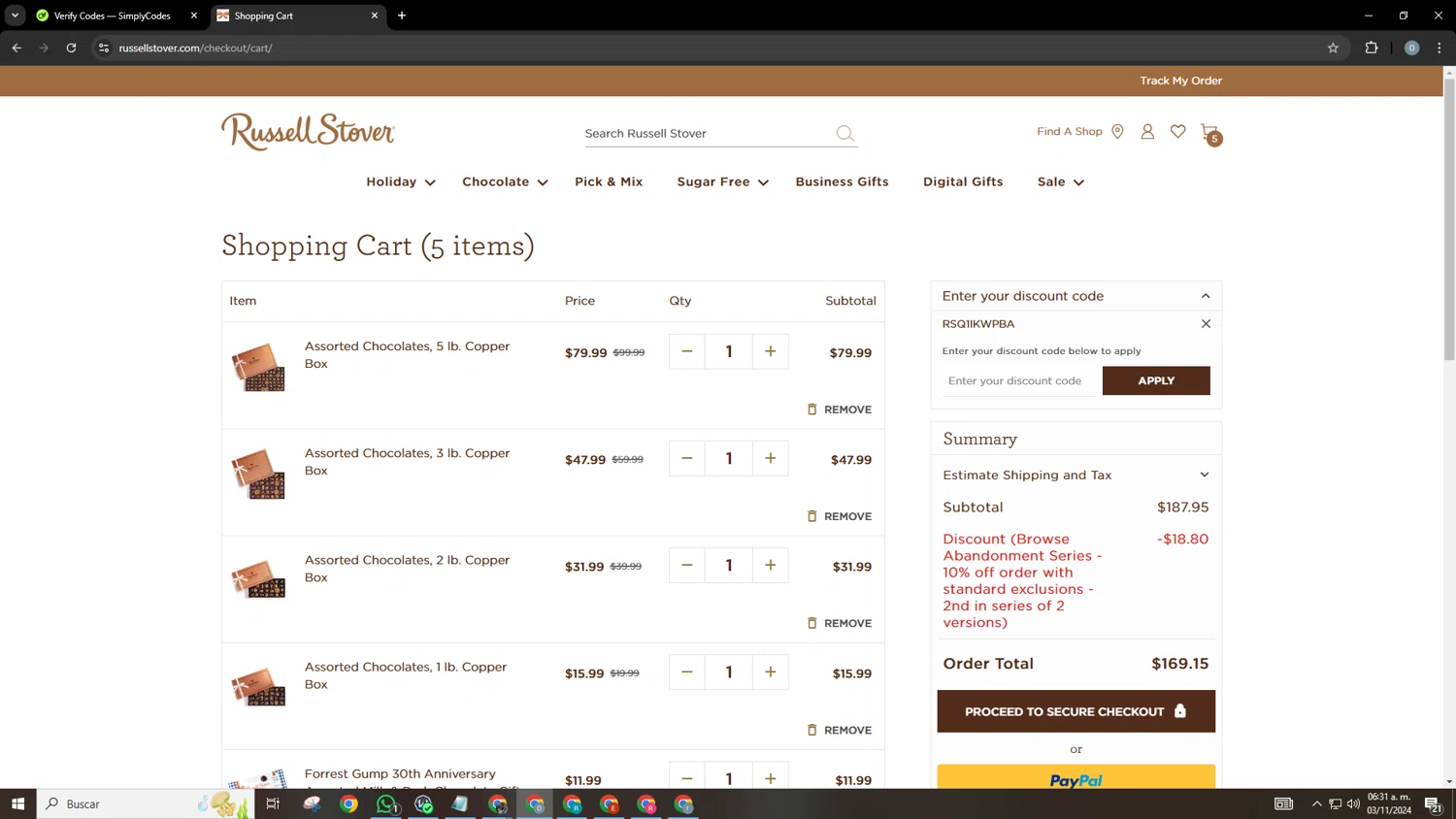 how to use Russell Stover coupons