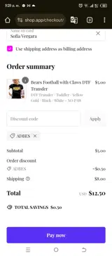 Rustic Grace coupon verification screenshot
