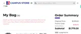 Rutgers Scarlet Knights coupon verification screenshot