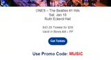MUSIC coupon verification screenshot
