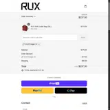 RUX*Em@il10 coupon verification screenshot