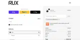 RUX*AFFILIATE#RUBEE10 coupon verification screenshot