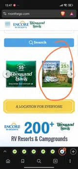 Weekday coupon verification screenshot