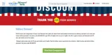 MILlTARY20 coupon verification screenshot