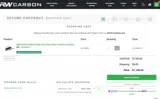 RW Carbon coupon verification screenshot