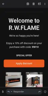 RW10 coupon verification screenshot