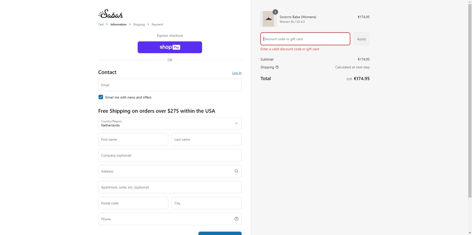 Sabah discount code screenshot showing code SABAHMAMA applied at Sabah checkout page. Uploaded by SimplyCodes community member ValiantAce1810 on May 16, 2025