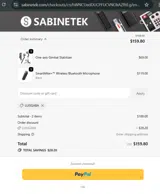 LUISGABA coupon verification screenshot