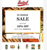 SUMMER10 coupon verification screenshot