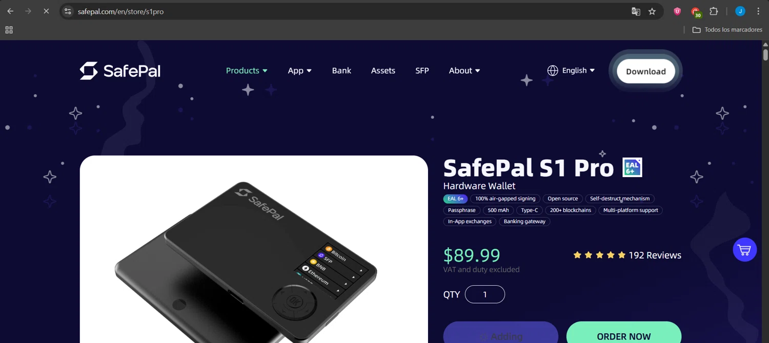 Safepal promo code screenshot showing code 5ZEX2O0GPFNA applied at Safepal checkout page. Uploaded by SimplyCodes community member Jeanjc on Jul 21, 2025