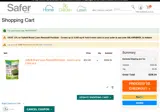Safer Brand coupon verification screenshot