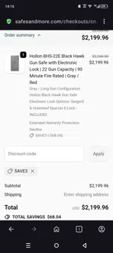 Save3 coupon verification screenshot