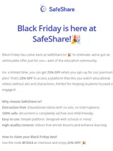 SafeShare.tv coupon verification screenshot