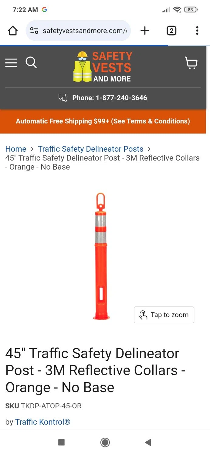 Safety Vests and More discount code screenshot showing code SUB5 applied at Safety Vests and More checkout page. Uploaded by SimplyCodes community member codetester on Mar 5, 2025