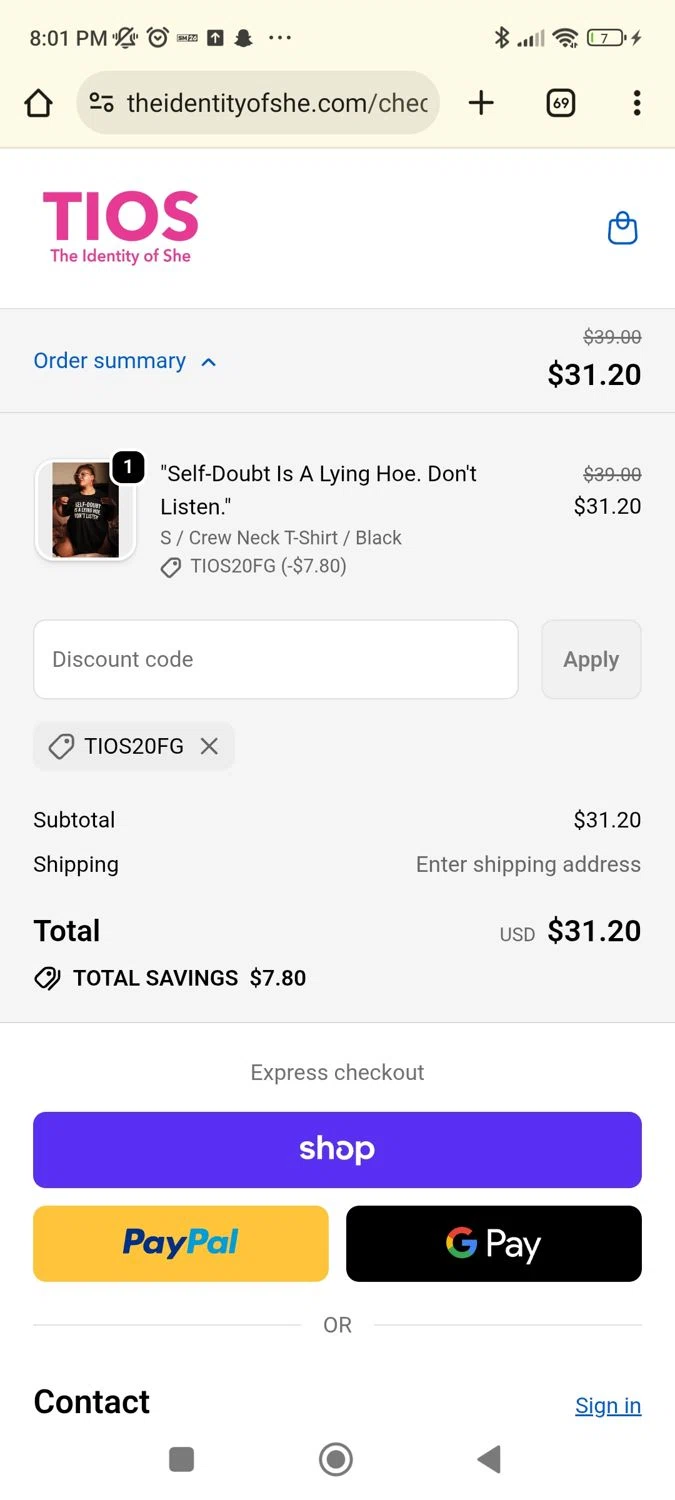 Safford Trading coupon code screenshot showing code WELCOME10 applied at Safford Trading checkout page. Uploaded by SimplyCodes community member yuriannysvega on Nov 3, 2025