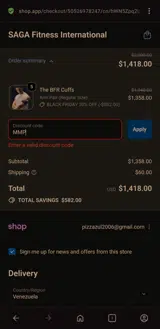 MMP coupon verification screenshot
