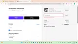 SAGA Fitness coupon verification screenshot