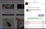 Sage Goddess coupon verification screenshot