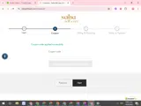 save15 coupon verification screenshot