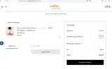 WELCOME20 coupon verification screenshot