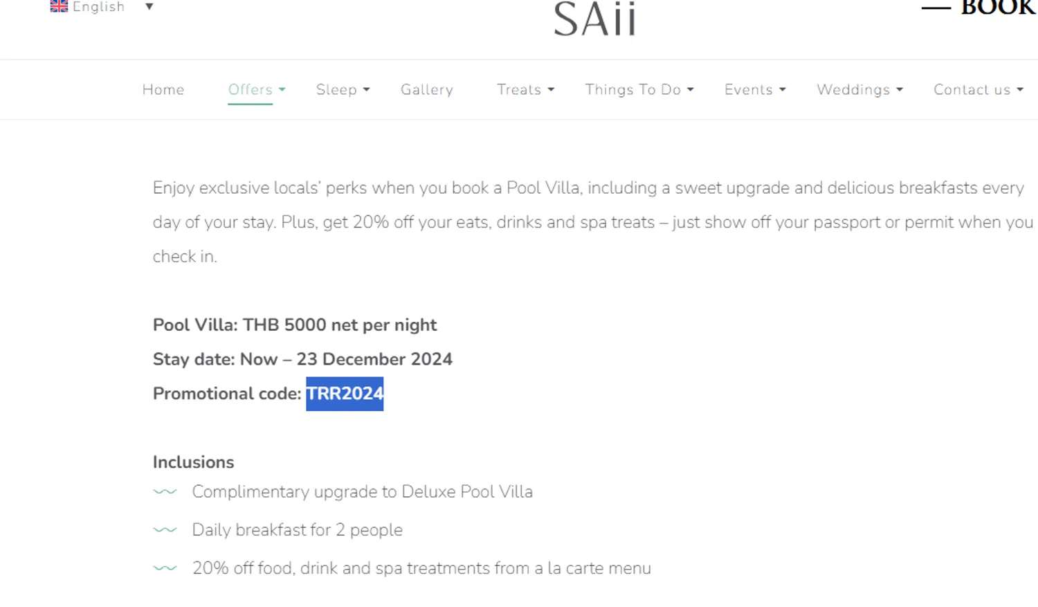 SAii checkout page showing SAii promo code box | Screenshot taken by SimplyCodes community member on Nov 3, 2024