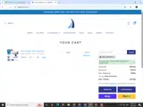 WELCOME10 coupon verification screenshot