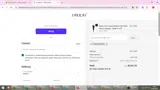AMOURINPARIS coupon verification screenshot