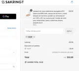 15OFF coupon verification screenshot
