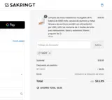 10off coupon verification screenshot