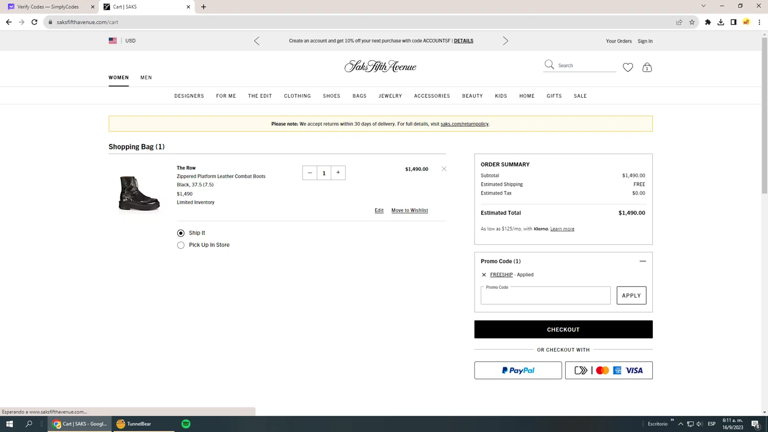 60 off Saks Fifth Avenue Promo Codes September 2023 SimplyCodes