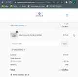 WELCOME45 coupon verification screenshot