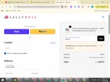 Sallyrose coupon verification screenshot