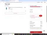 Salon Brands coupon verification screenshot