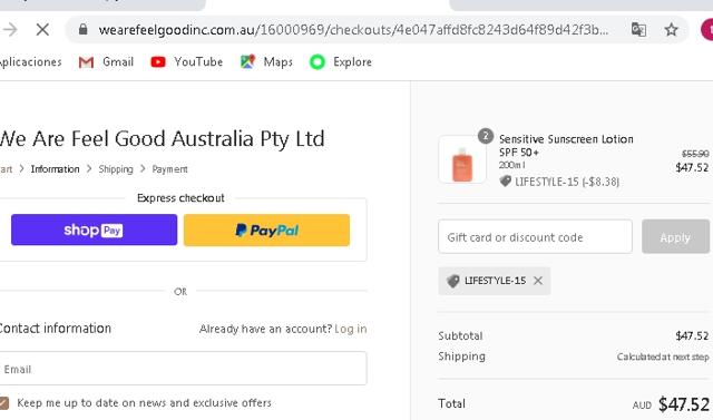 Salon Centric checkout page showing Salon Centric promo code box | Screenshot taken by SimplyCodes community member on Jun 4, 2020