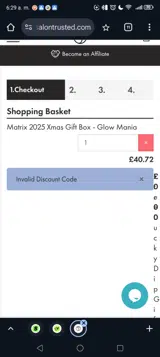 Salon Trusted coupon verification screenshot