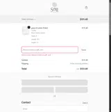 Salt by Sabrina coupon verification screenshot